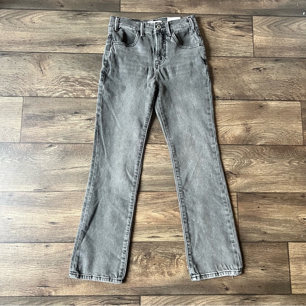 We The Free Women's Low Maintenance Mid-Rise Flare Jeans Black Size 24